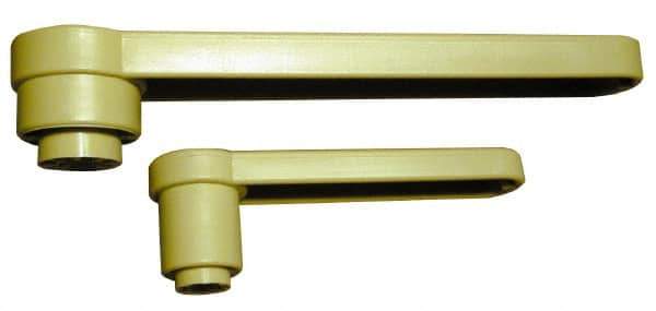 Green Leaf - Ball Valve Lever Handle - For Valve Sizes from 1/2" to 1" - Exact Industrial Supply