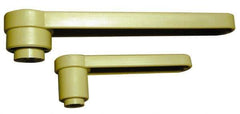 Green Leaf - Ball Valve Lever Handle - For Valve Sizes from 1/2" to 1" - Exact Industrial Supply