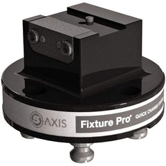 Jergens - 130mm Jaw Width, Dovetail Vise - For Use with 6 & 5 Axis Workholding Systems - Exact Industrial Supply