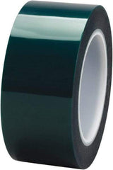 3M - 2" x 72 Yds, Green Polyester Film Masking Tape - Series 8992, 3.2 mil Thick, 37 Lb/Inch Tensile Strength - Exact Industrial Supply