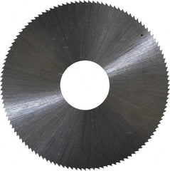 Controx - 1-3/4" Diam x 0.0156" Blade Thickness x 1/2" Arbor Hole Diam, 120 Tooth Slitting and Slotting Saw - Arbor Connection, Right Hand, Uncoated, Cobalt, Concave Ground - Exact Industrial Supply