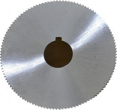 Controx - 2-1/2" Diam x 0.0469" Blade Thickness x 5/8" Arbor Hole Diam, 120 Tooth Slitting and Slotting Saw - Arbor Connection, Right Hand, Uncoated, Cobalt, Concave Ground, Contains Keyway - Exact Industrial Supply