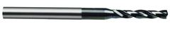 0.7mm Dia-Carbide Micro 4XD Drill-140Â° Point-Bright - Exact Industrial Supply