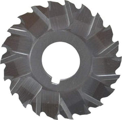 Controx - 2" Blade Diam x 1/16" Blade Thickness, 5/8" Hole, 22 Teeth, Cobalt Side Chip Saw - Staggered Tooth, Arbor Connection, Right Hand Cut, Uncoated, with Keyway - Exact Industrial Supply