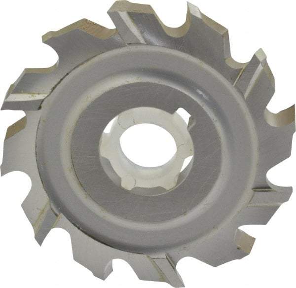 Controx - 2" Blade Diam x 1/4" Blade Thickness, 5/8" Hole, 12 Teeth, Cobalt Side Chip Saw - Staggered Tooth, Arbor Connection, Right Hand Cut, Uncoated, with Keyway - Exact Industrial Supply