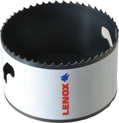 Lenox - 3-3/8" Diam, 1-1/2" Cutting Depth, Hole Saw - Bi-Metal Saw, Toothed Edge - Exact Industrial Supply