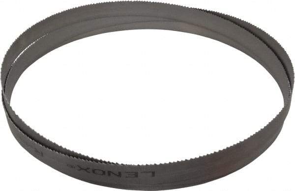 Lenox - 5 to 8 TPI, 11' Long x 1" Wide x 0.035" Thick, Welded Band Saw Blade - Bi-Metal, Toothed Edge, Raker Tooth Set, Flexible Back - Exact Industrial Supply