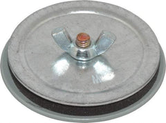 Cooper B-Line - 1-1/4" Conduit, 4, 12, 13, 3R NEMA Rated, Electrical Enclosure Steel Hole Seal - ANSI 61/UL Listed, Includes Oil-Resistant Gasket, Plated Stud & Wing Nut - Exact Industrial Supply