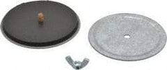 Cooper B-Line - 2" Conduit, 4, 12, 13, 3R NEMA Rated, Electrical Enclosure Steel Hole Seal - ANSI 61/UL Listed, Includes Oil-Resistant Gasket, Plated Stud & Wing Nut - Exact Industrial Supply