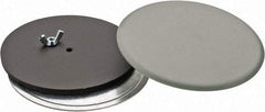 Cooper B-Line - 3-1/2" Conduit, 4, 12, 13, 3R NEMA Rated, Electrical Enclosure Steel Hole Seal - ANSI 61/UL Listed, Includes Oil-Resistant Gasket, Plated Stud & Wing Nut - Exact Industrial Supply