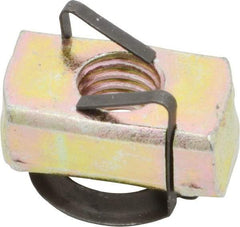Cooper B-Line - Steel 1/2-13" Rod, Zinc Dichromate Steel Cone Strut Nut - 200 Lb Capacity, 1/2-13" Bolt, Used with Cooper B Line B11, B12, B22, B24, B26 & B32 Channel & Strut - Exact Industrial Supply