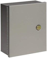 Cooper B-Line - Steel Standard Enclosure Hinge Flat Cover - NEMA 1, 20" Wide x 24" High x 6-5/8" Deep - Exact Industrial Supply
