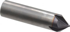 Niagara Cutter - 3/4" Diam 4 Flute Single End Solid Carbide Chamfer Mill - Exact Industrial Supply