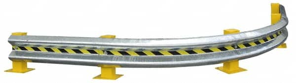 Vestil - Guard Rail Type: Standard Guardrail Style: Curved - Exact Industrial Supply