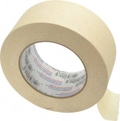 Intertape - 2" Wide x 60 Yd Long Tan Paper Masking Tape - Series PG505, 5.8 mil Thick, 20 In/Lb Tensile Strength - Exact Industrial Supply