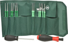 Wiha - 14 Piece Bit Screwdriver - Torx, TorxPlus, Torque Control Set - Exact Industrial Supply