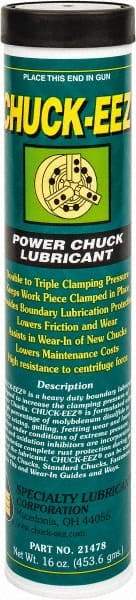 Specialty Lubricant - 16 oz Tube Lubricant - High Temperature, High Pressure - Exact Industrial Supply