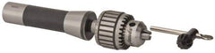 Jacobs - JT2, 0 to 1/4" Capacity, Tapered Mount Drill Chuck - Keyed, R8 Shank - Exact Industrial Supply