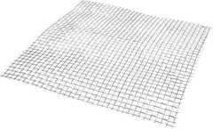 Value Collection - 18 Gage, 0.047 Inch Wire Diameter, 3 x 3 Mesh per Linear Inch, Stainless Steel, Welded Fabric Wire Cloth - 0.287 Inch Opening Width, 12 Inch Wide x 12 Inch Stock Length - Exact Industrial Supply