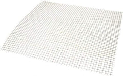 Value Collection - 21 Gage, 0.032 Inch Wire Diameter, 4 x 4 Mesh per Linear Inch, Stainless Steel, Welded Fabric Wire Cloth - 0.218 Inch Opening Width, 12 Inch Wide x 12 Inch Stock Length - Exact Industrial Supply
