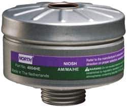 North - Ammonia & Methylamine Protection PAPR HEPA Cartridge/Filter Combination - Green/Purple - Exact Industrial Supply