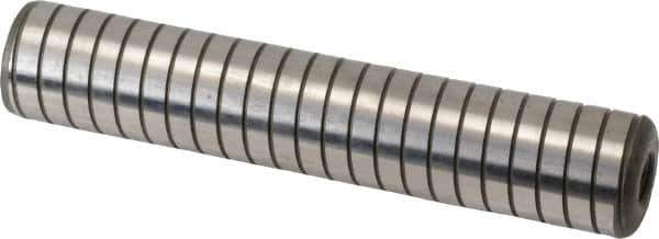 Holo-Krome - 3/4" Diam x 4" Pin Length 4000 Alloy Steel Pull Out Dowel Pin - Black Luster Finish, C 47-58 & C 60 (Surface) Hardness, 1 Beveled & 1 Threaded End - Exact Industrial Supply