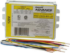 Philips Advance - 2 Lamp, 120 Volt, 0.48 Amp, 0 to 39 Watt, Programmed Start, Electronic, Dimmable Fluorescent Ballast - 1.00/0.05 Ballast Factor - Exact Industrial Supply