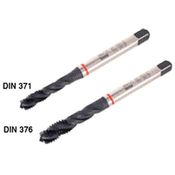 Iscar - M2.2x0.45 Metric Coarse 6H Spiral Flute Tap - High Speed Steel, 45mm OAL, Right Hand Flute, Right Hand Thread, Series TP6 - Exact Industrial Supply
