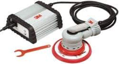 3M - 6 Inch Pad, 10,000 OPM, Electric Orbital Sander - Round, Palm Sander, 5 Amps - Exact Industrial Supply