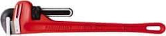 Paramount - 24" Cast Iron Straight Pipe Wrench - 3" Pipe Capacity - Exact Industrial Supply