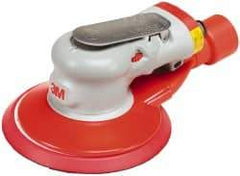 3M - 10,000 OPM, 17 CFM Air Consumption, 90 psi Air Pressure, Palm Air Orbital Sander - Round Pad, - Exact Industrial Supply