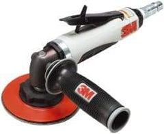 3M - 4 to 5" Disc, 12,000 RPM, Pneumatic Handheld Disc Sander - 3/8 NPT Inlet, 1 hp, 90 psi - Exact Industrial Supply