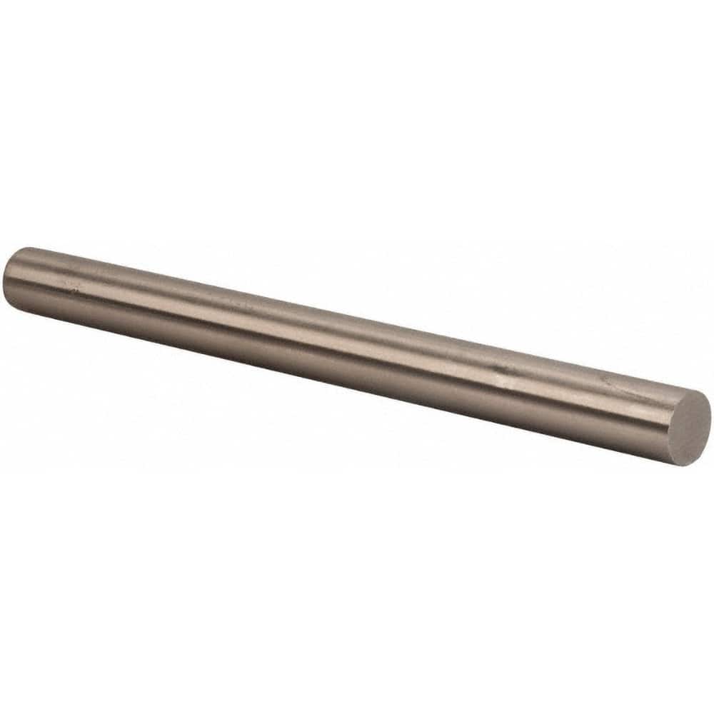 1-1/4 Inch Diameter, 440C Stainless Steel Round Rod 1 Ft. Long, Annealed
