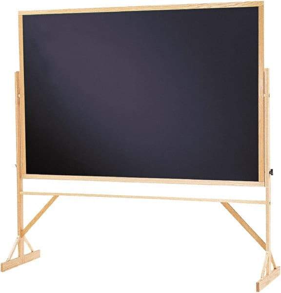 Quartet - 48" High x 72" Wide Chalk Board - Chalk Board - Exact Industrial Supply