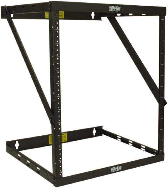 Tripp-Lite - Electrical Enclosure Steel Equipment Rack - For Use with UPS System/PDU, EIA-310-D Compliant/IEC 60297-3-100/RoHS Compliant, Includes Installation Guide & Mounting Hardware - Exact Industrial Supply