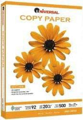 UNIVERSAL - 11" x 17" White Copy Paper - Use with Laser Printers, Copiers, Plain Paper Fax Machines - Exact Industrial Supply