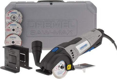 Dremel - 6 Amps, 3" Blade Diam, 17,000 RPM, Electric Circular Saw - 120 Volts, 7' Cord Length, 7/16" Arbor Hole, Left Blade - Exact Industrial Supply