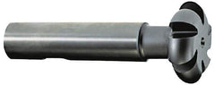 Keo - 5/32" Radius, 5/16" Circle Diam, 1-5/16" Cutter Diam, Shank Connection, Convex Radius Cutter - 3/4" Shank Diam, 3-1/2" OAL, High Speed Steel, Uncoated, 6 Teeth, Weldon Flat - Exact Industrial Supply