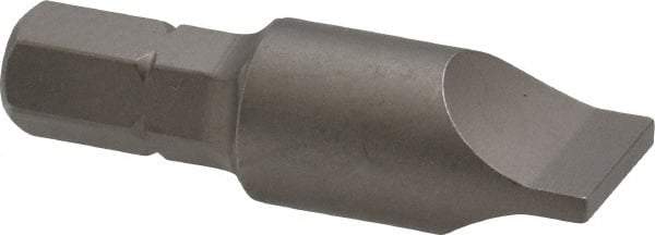 Wera - 1/2" x 0.078" Blade, 5/16" Drive Slotted Screwdriver Bit - 1-19/32" OAL - Exact Industrial Supply