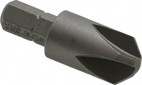 Wera - 1/4" Drive, 5/16 Torq-Set Mplus Screwdriver Bit - 1-1/4" OAL - Exact Industrial Supply