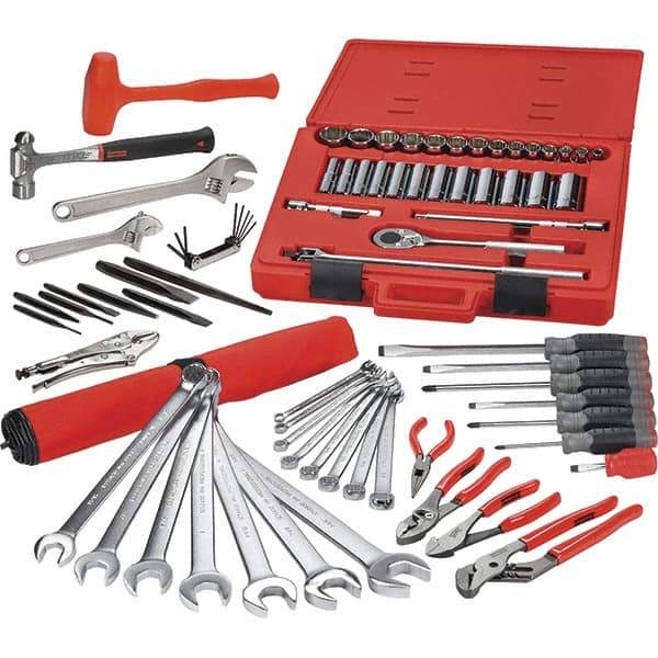 Proto - 78 Piece Master Tool Set - Tools Only - Exact Industrial Supply