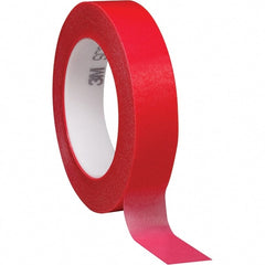 Circuit Plating Tape: 2″ Wide, 72 yd Long, 4.2 mil Thick, Red Polyester Film, Silicone Adhesive