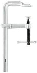Bessey - 3-1/8" Deep Throat, 4" Max Capacity, Standard Sliding Arm Clamp - 550 Lb Clamping Pressure, 0.55" Spindle Diam - Exact Industrial Supply