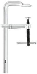 Bessey - 4-3/4" Deep Throat, 24" Max Capacity, Standard Sliding Arm Clamp - 1,200 Lb Clamping Pressure, 0.7" Spindle Diam - Exact Industrial Supply