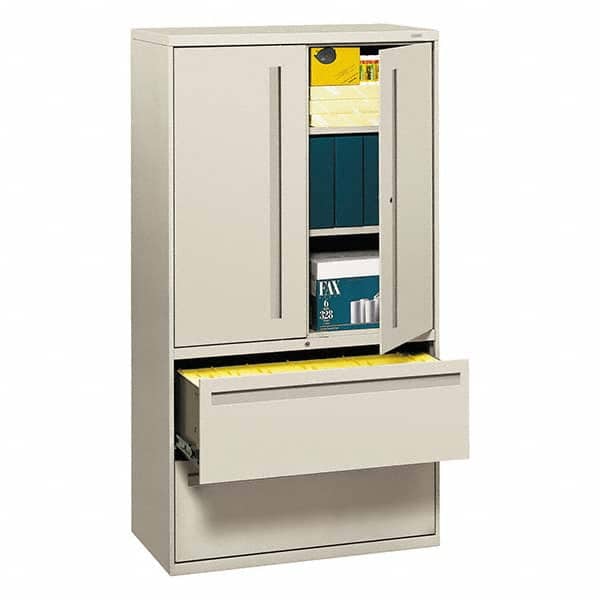 Hon - File Cabinets & Accessories Type: Lateral Vertical File Cabinet Number of Drawers: 2 - Exact Industrial Supply
