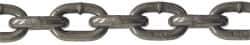 CM - 1/4" Welded High Test Chain - 2,600 Lb Capacity, Grade 43, 800' Long, Carbon Steel, Self-Colored Finish - Exact Industrial Supply