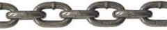 CM - 5/8" Welded High Test Chain - 13,000 Lb Capacity, Grade 43, 150' Long, Carbon Steel, Hot-Dipped Galvanized Finish - Exact Industrial Supply