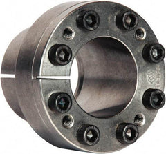 Climax Metal Products - M4 Thread, 12mm Bore Diam, 18mm OD, Shaft Locking Device - 4 Screws, 2,191 Lb Axial Load, 1.26" OAW, 0.551" Thrust Ring Width, 43 Ft/Lb Max Torque - Exact Industrial Supply