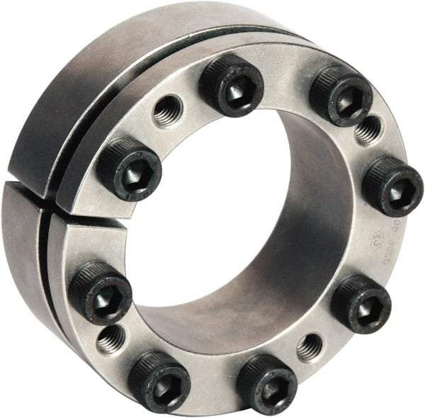Climax Metal Products - M4 Thread, 16mm Bore Diam, 32mm OD, Shaft Locking Device - 4 Screws, 2,191 Lb Axial Load, 1.26" OAW, 0.551" Thrust Ring Width, 57 Ft/Lb Max Torque - Exact Industrial Supply