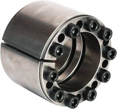 Climax Metal Products - M8 Thread, 40mm Bore Diam, 75mm OD, Shaft Locking Device - 7 Screws, 32,411 Lb Axial Load, 2.953" OAW, 1.732" Thrust Ring Width, 2,127 Ft/Lb Max Torque - Exact Industrial Supply